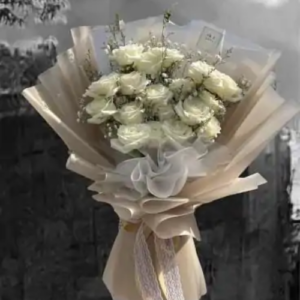 White flowers