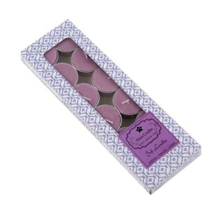 Lavender Fragranced Tea light Candles Set of 12