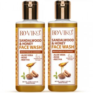 Doviko Pure Sandalwood & Honey Face Wash - 2x210ML